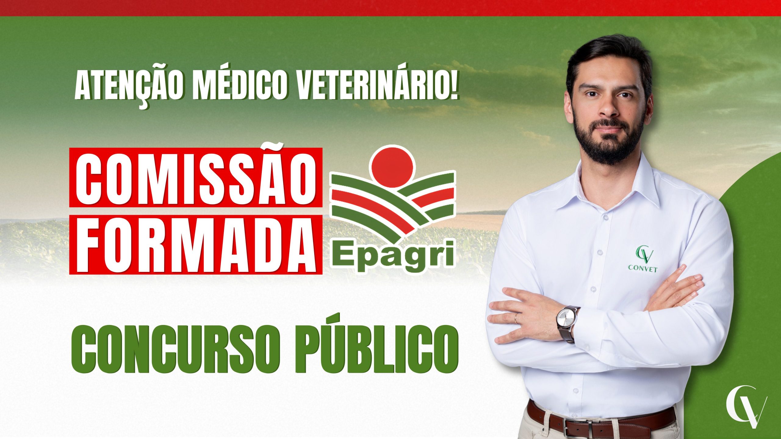 Concurso EPAGRI com comissão formada.